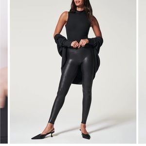 Spanx Faux Leather Leggings